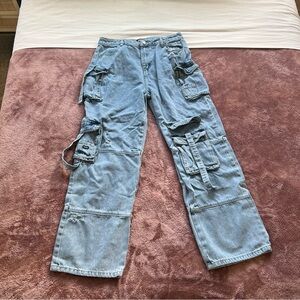 Babyboo denim cargos